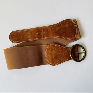 Ausko Tan High Waisted Belt